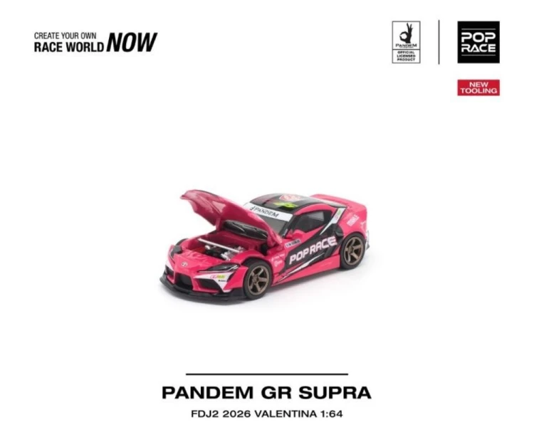 Pop Race Pandem Toyota GR Supra FDJ2 Valentina Piaz PR640547
