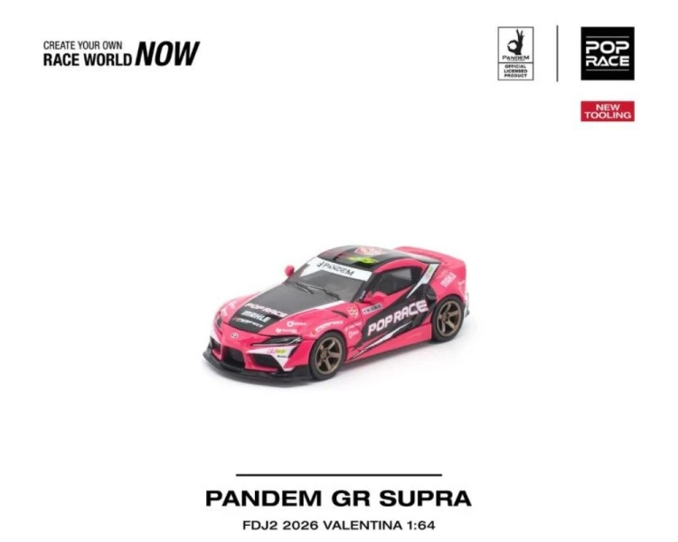 Pop Race Pandem Toyota GR Supra FDJ2 Valentina Piaz PR640547