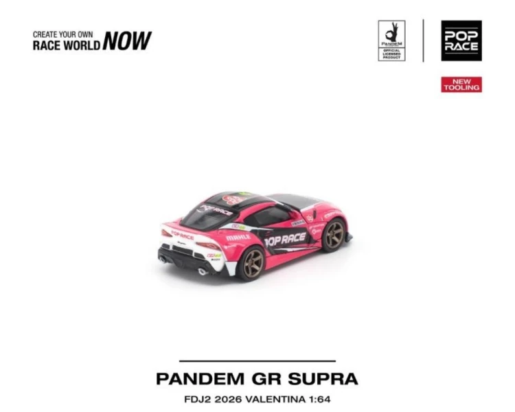 Pop Race Pandem Toyota GR Supra FDJ2 Valentina Piaz PR640547