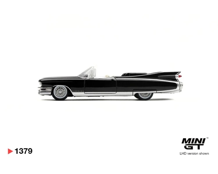 Mini GT #1379 Cadillac Eldorado Biarritz Black MGT01379