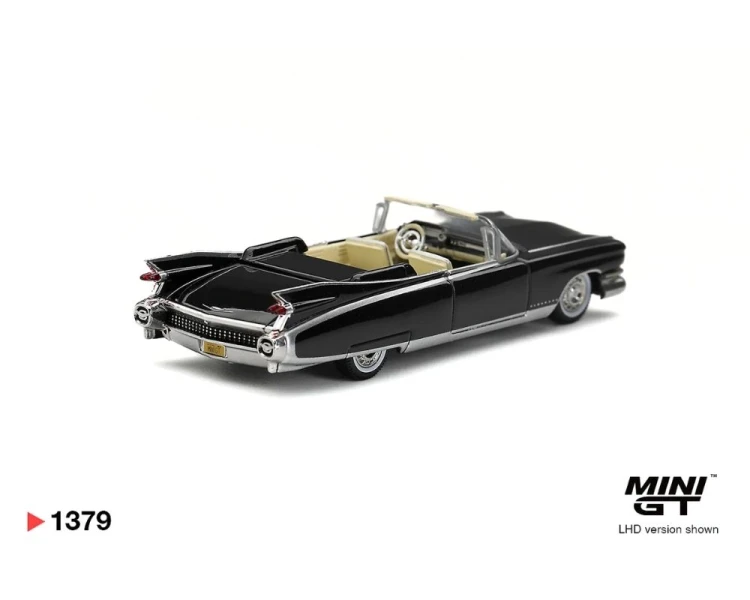 Mini GT #1379 Cadillac Eldorado Biarritz Black MGT01379