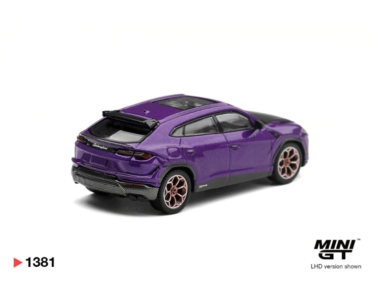 Mini GT #1381 Lamborghini Urus Performance Viola Pasifea MGT01381