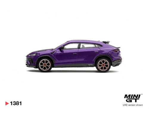 Mini GT #1381 Lamborghini Urus Performance Viola Pasifea MGT01381