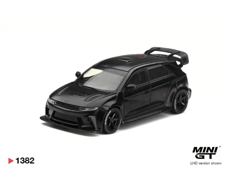 Mini GT #1382 Hyundai Ioniq 5 N RS-01T Stealth Black MGT01382