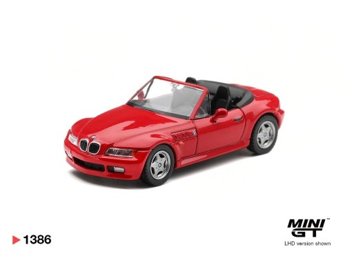 Mini GT #1386 BMW Z3 2.8i Hellrot MGT01386