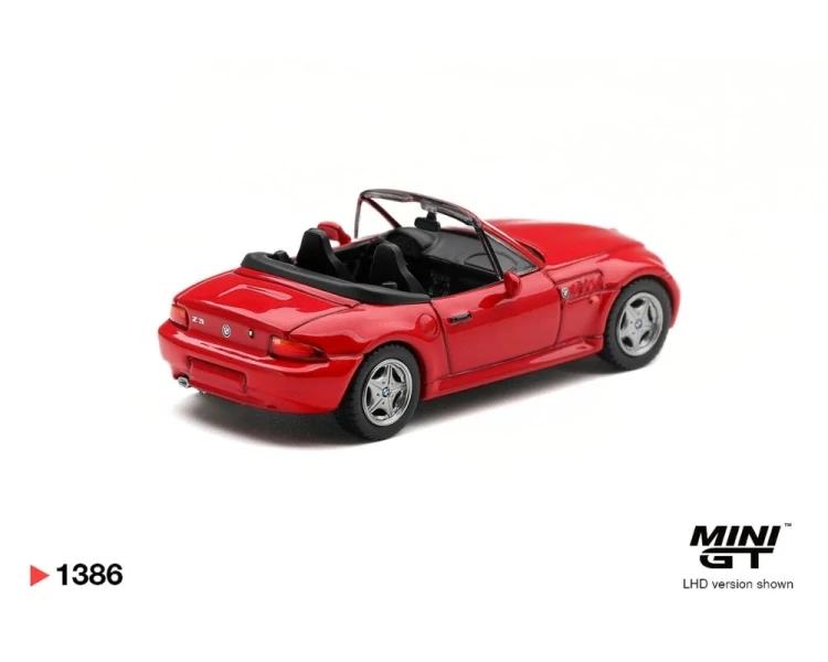 Mini GT #1386 BMW Z3 2.8i Hellrot MGT01386