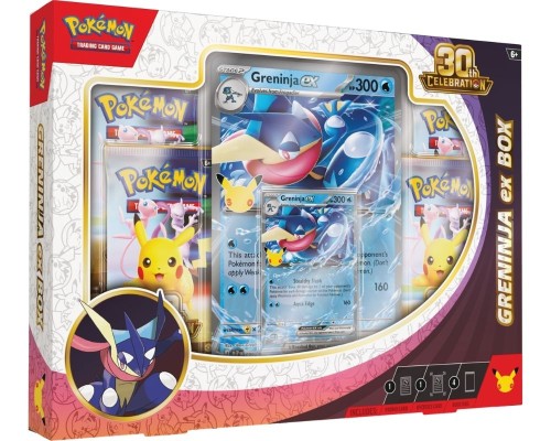 Pokemon TCG: 30th Celebration - ex Box Greninja ex
