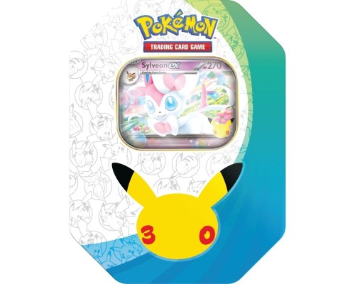 Pokemon TCG: 30th Celebration - Tin Sylveon ex