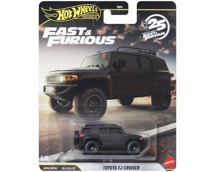 Hot Wheels Premium Fast and Furious 25th Toyota FJ Cruiser JHW69
