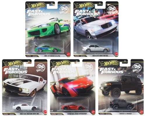 Hot Wheels Premium Fast and Furious 25th Set 2026 HNW46-979N