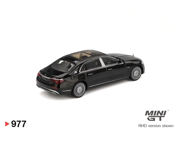 Mini GT #977 Mercedes-Maybach S 680 Black MGT00977