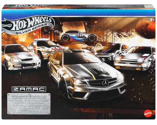Hot Wheels Silver Series 2025 ZAMAC 6-pack JBY80