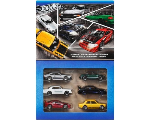 Hot Wheels Silver Series 2025 Japan 6-pack JBY77