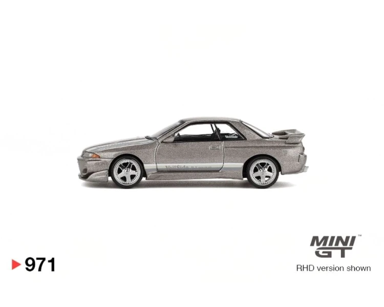 Mini GT #971 Nissan Skyline GT-R R32 VeilSide Combat Grey MGT00971