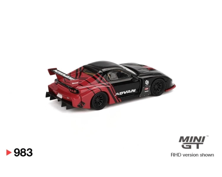 Mini GT #983 Mazda RX-7 LB-Super Silhouette Advan MGT00983