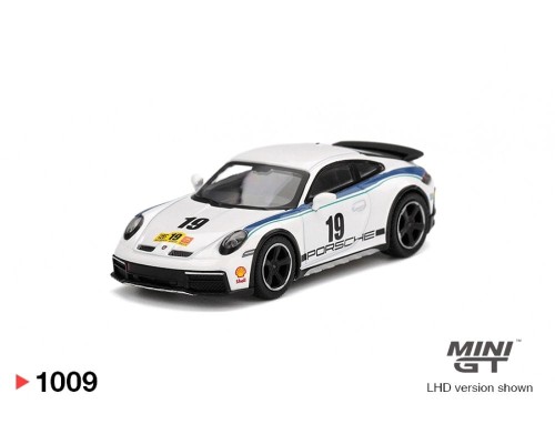 Mini GT #1009 Porsche 911 Dakar Rally 1974 MGT01009