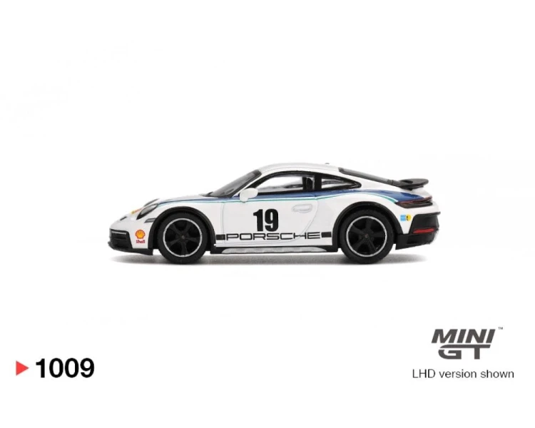 Mini GT #1009 Porsche 911 Dakar Rally 1974 MGT01009