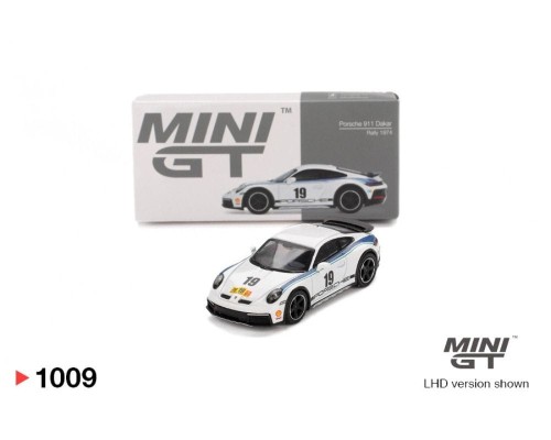 Mini GT #1009 Porsche 911 Dakar Rally 1974 MGT01009