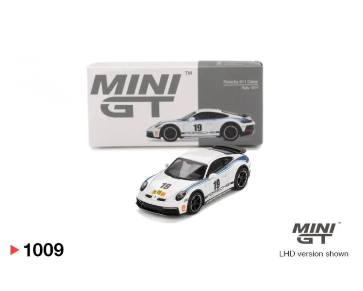 Mini GT #1009 Porsche 911 Dakar Rally 1974 MGT01009