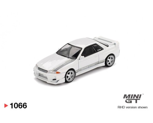 Mini GT #1066 Nissan Skyline GT-R R32 VeilSide Combat C-I White MGT01066