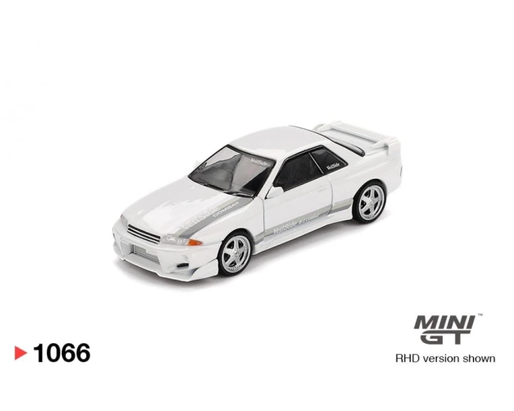 Mini GT #1066 Nissan Skyline GT-R R32 VeilSide Combat C-I White MGT01066