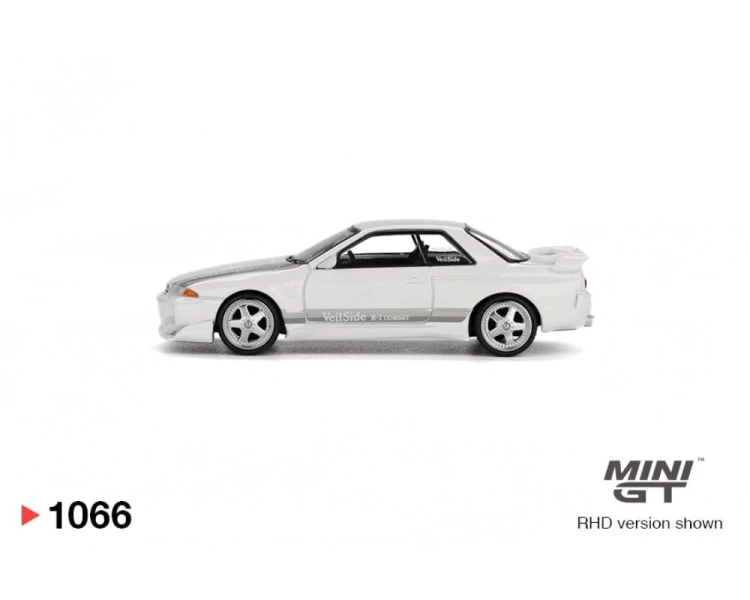 Mini GT #1066 Nissan Skyline GT-R R32 VeilSide Combat C-I White MGT01066