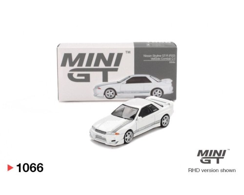 Mini GT #1066 Nissan Skyline GT-R R32 VeilSide Combat C-I White MGT01066