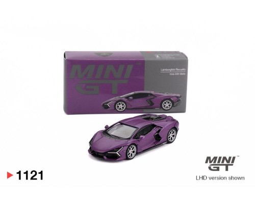 Mini GT #1121 Lamborghini Revuelto Viola 30th Matte MGT01121