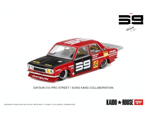 Kaido House Datsun 510 Pro Street SK510 Red KHMG003