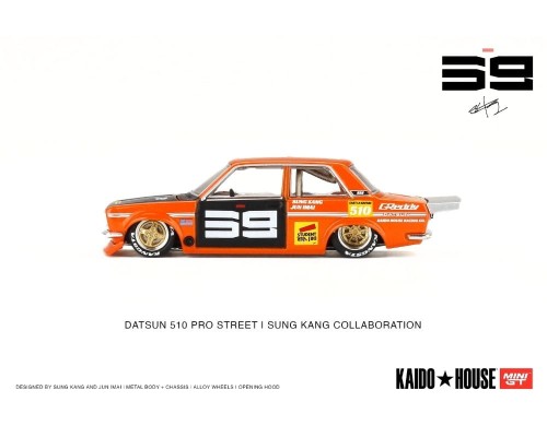 Kaido House Datsun 510 Pro Street SK510 Orange KHMG004