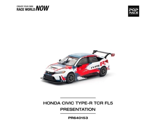 Pop Race Honda Civic Type-R FL5 TCR Presentation PR64-0153