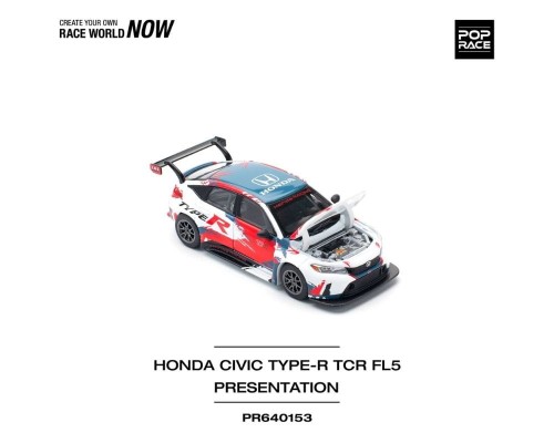 Pop Race Honda Civic Type-R FL5 TCR Presentation PR64-0153