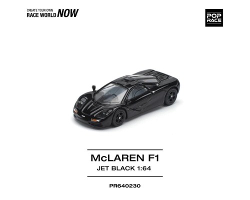 Pop Race McLaren F1 Jet Black PR64-0230