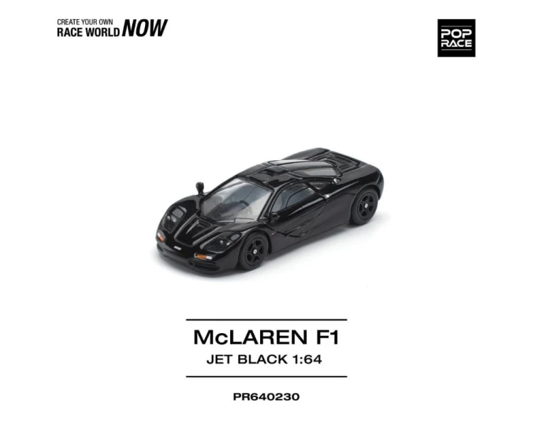 Pop Race McLaren F1 Jet Black PR64-0230