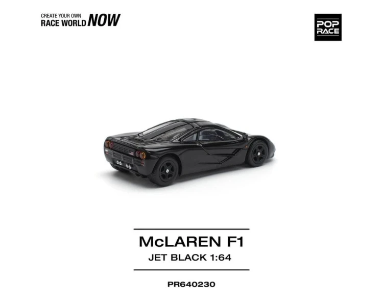 Pop Race McLaren F1 Jet Black PR64-0230
