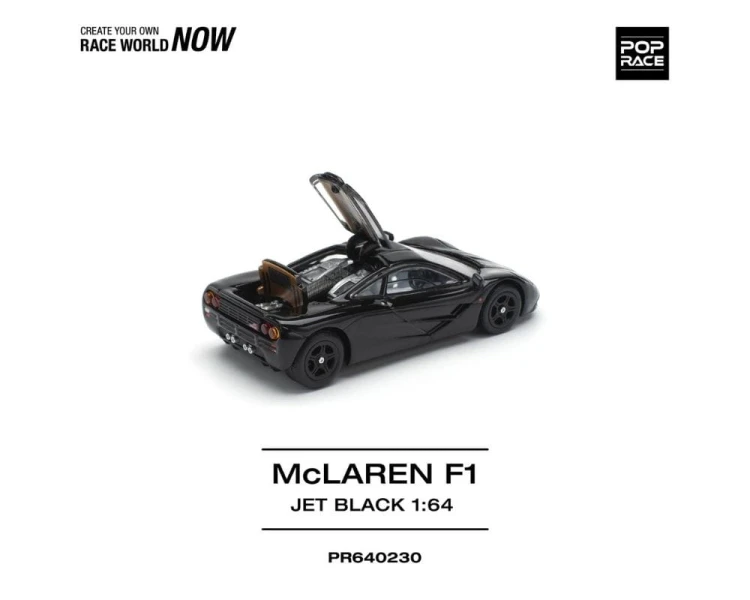 Pop Race McLaren F1 Jet Black PR64-0230