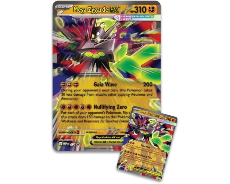 Pokemon TCG Mega Zygarde ex Premium Collection
