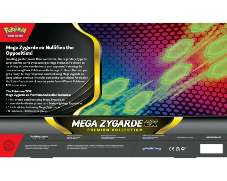 Pokemon TCG Mega Zygarde ex Premium Collection