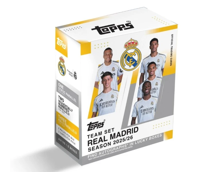 Topps Real Madrid 2025/26 Team Set