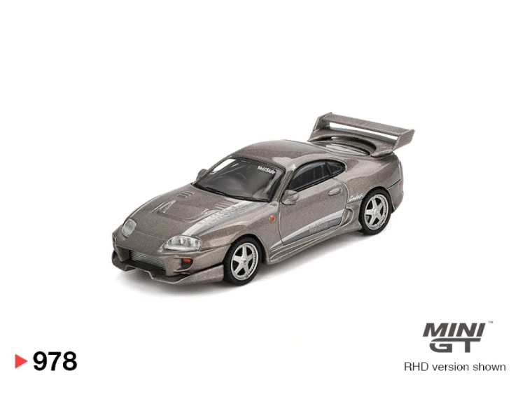 Mini GT #978 Toyota Supra VeilSide Combat V-II Combat Grey MGT00978
