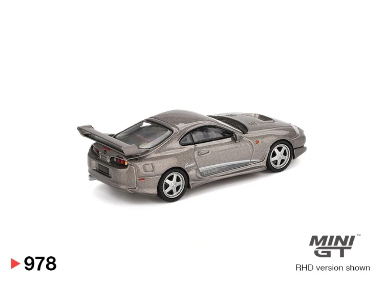 Mini GT #978 Toyota Supra VeilSide Combat V-II Combat Grey MGT00978