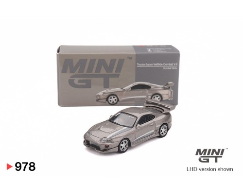 Mini GT #978 Toyota Supra VeilSide Combat V-II Combat Grey MGT00978