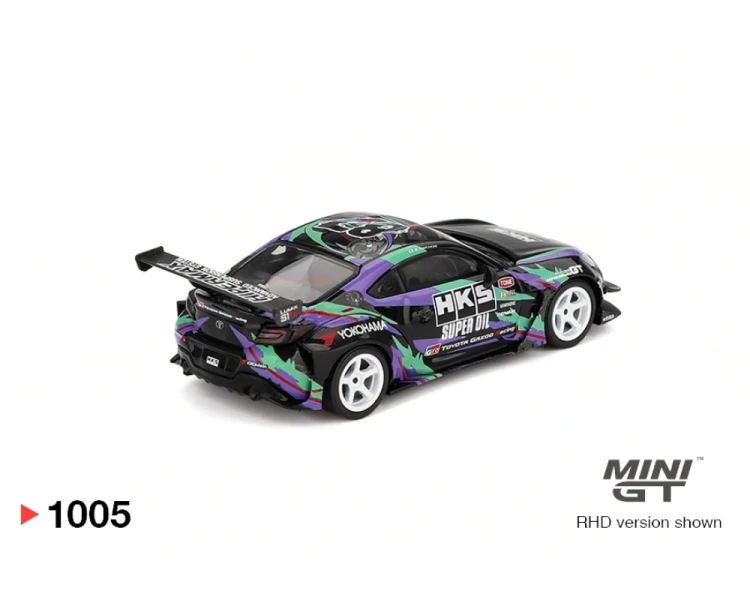 Mini GT #1005 Toyota GR86 HKS Type R 2022 Tokyo Auto Salon MGT01005