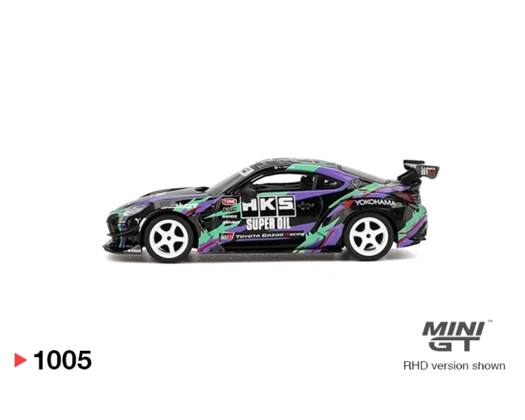 Mini GT #1005 Toyota GR86 HKS Type R 2022 Tokyo Auto Salon MGT01005