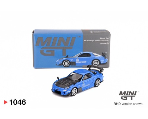 Mini GT #1046 Mazda RX-7 RE-Amemiya 20B NA 3ROTOR-7 Ama-san Go MGT01046