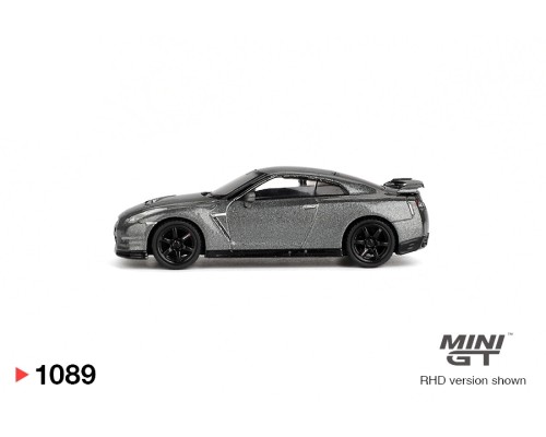 Mini GT #1089 Nissan GT-R 2013 NISMO R35 CRS Version Dark Metal Gray MGT01089