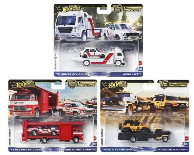 Hot Wheels Car Culture and Team Transport 2025 Factory Set 3 HJV98-979Q