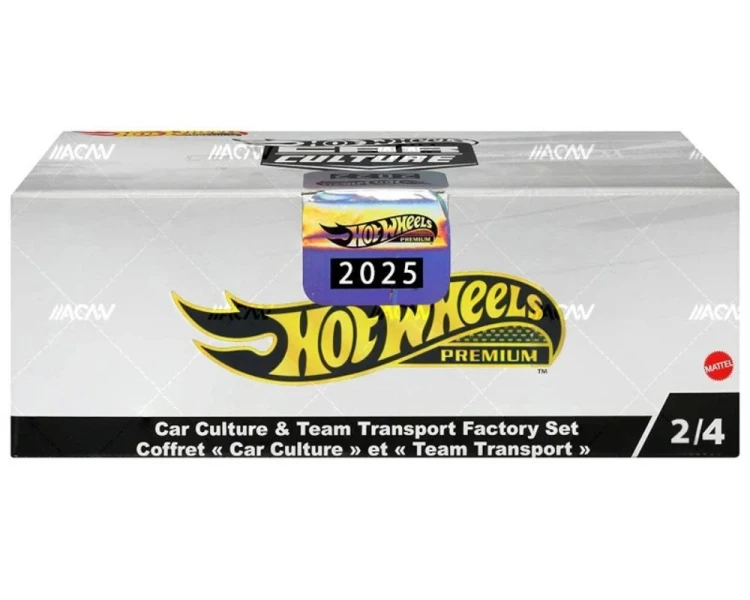 Hot Wheels Car Culture and Team Transport 2025 Factory Set 2 HJV98-979P