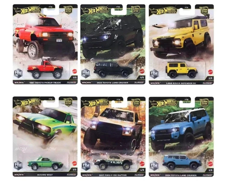 Hot Wheels Car Culture and Team Transport 2025 Factory Set 2 HJV98-979P