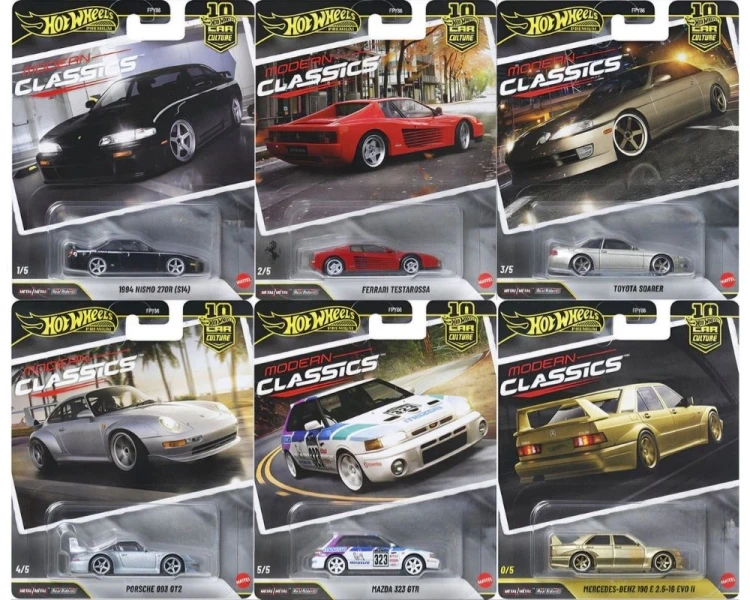 Hot Wheels Car Culture and Team Transport 2026 Factory Set 2 HJV98-979T